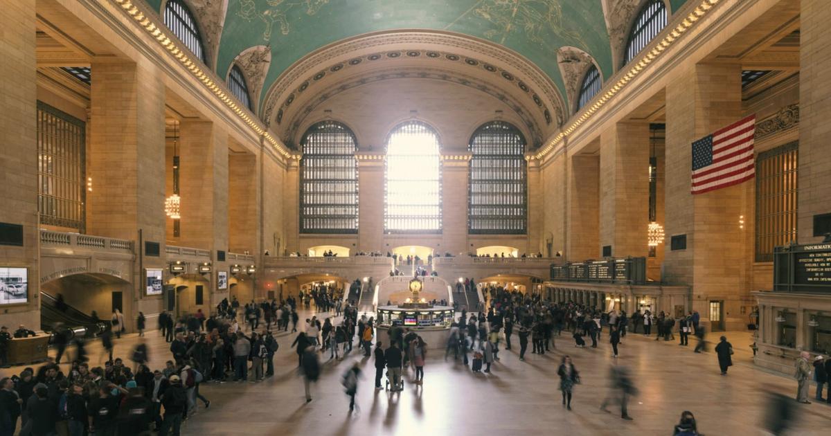 An Der Decke Des Grand Central Terminals Wer Weiss Denn Sowas