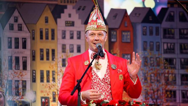 Die alljährliche Kölner Fernsehsitzung am Rosenmontag findet traditionell wieder im altehrwürdigen Gürzenich in Köln statt – vor ausverkauftem Saal natürlich! In diesem Jahr zum ersten Mal unter der Leitung von Marcus Gottschalk (Archivbild von 2024)