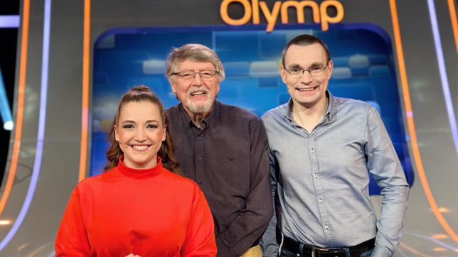 Quizduell-Olymp: Marie-Louise Finck, Prof. Eckhard Freise und Thorsten Zirkel