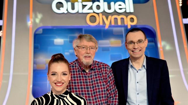 Quizduell-Olymp: Marie-Louise Finck, Prof. Eckhard Freise und Thorsten Zirkel