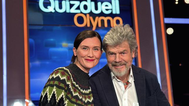 Team "Messner": Diane Messner und Reinhold Messner.