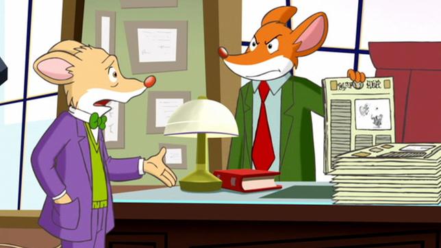 Geronimo Stilton Folge 31 Barry der Schnäuzer Kevin Klatschmaul und Geronimo