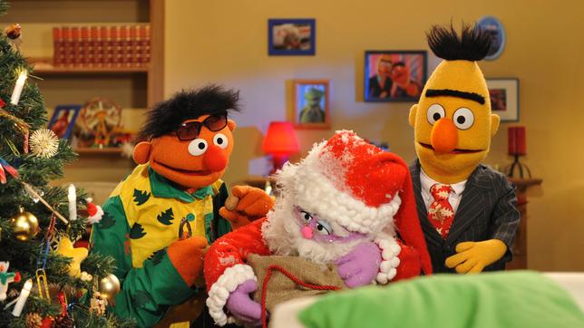 Ernie und Bert und der Weihnachtsmann