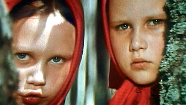 Der Hirsch mit dem goldenen Geweih Märchenfilm Russland 1971: Die Zwillinge Maschenka und Daschenka