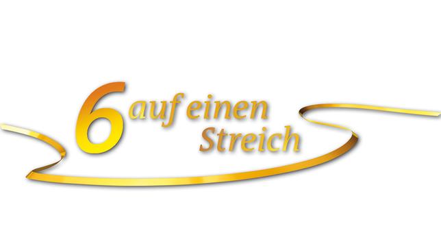 Logo: Sechs auf einen Streich.