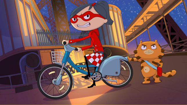 Bild: WDR/Cyber Group Studios Mirette (l) und Jean Cat sind dem Verbrecher auf der Spur.