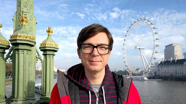 Ralph Caspers besucht für die Maus London: Direkt an der Themse steht das zweitgrößte Riesenrad der Welt.