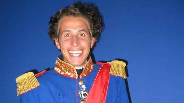 Willi darf als König Ludwig II. auf die Bühne
