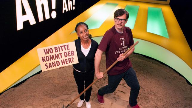 Shary und Ralph begleiten ein Sandkorn auf seinem langen Weg vom Gebirge bis an den Strand.