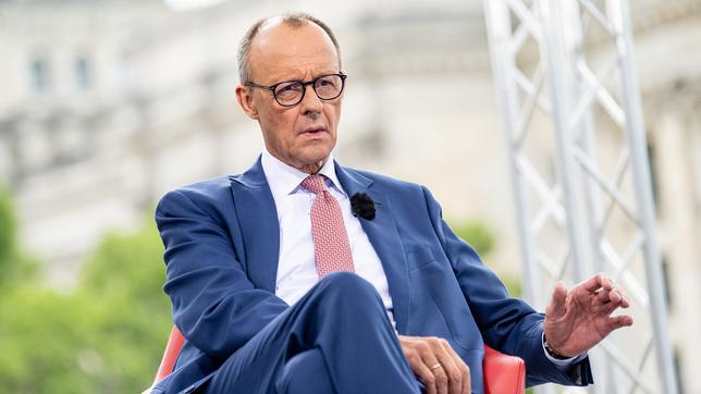 Friedrich Merz (CDU) im ARD-Sommerinterview 2022