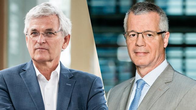 Peter Frey (ZDF) und Rainald Becker (ARD) moderieren die Berliner Runde 2021