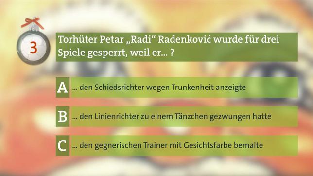 Warum wurde Torhüter Radenković gesperrt?