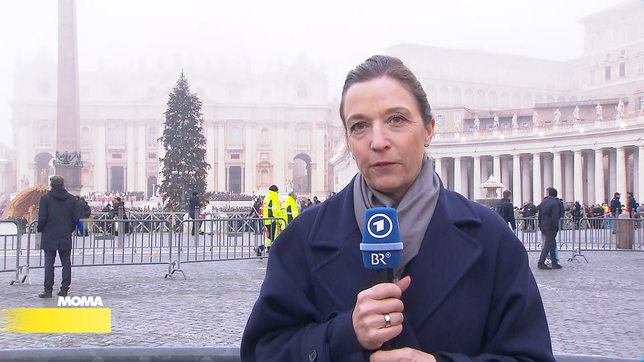 Anja Miller, Reporterin in Rom