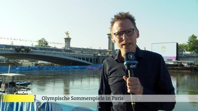 Frank Busemann berichtet für die ARD von den Olympischen Spielen in Paris 2024