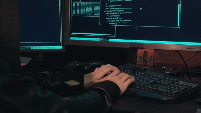 Hacker-Angriff, Symbolbild