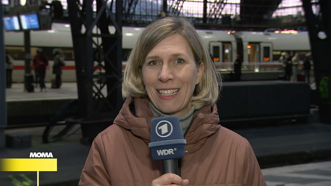 Ingrid Bertram, live vom Kölner Hauptbahnhof
