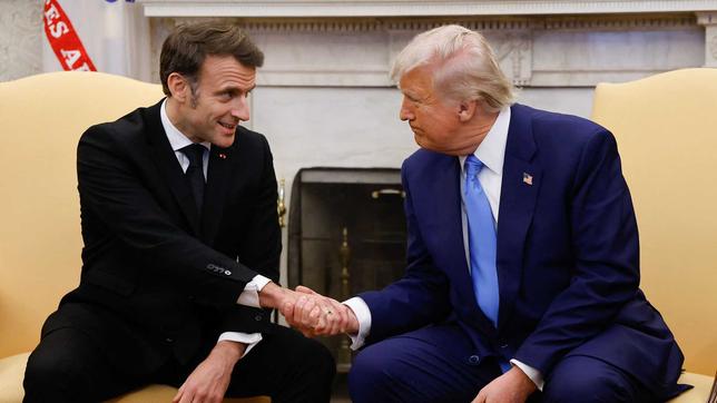 Emmanuel Macron, Donald Trump