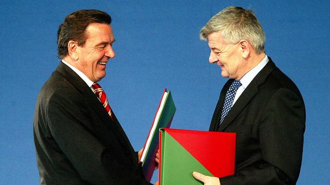 Gerhard Schröder, Joschka Fischer 
