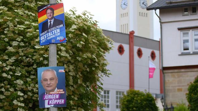 Sonneberg: 46,7 Prozent stimmten für den AfD-Kandidaten Sesselmann. 