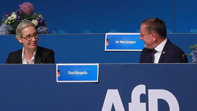 AfD-Parteitag: Chrupalla und Weidel als Vorsitzende wiedergewählt