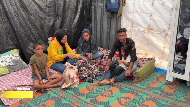 Armbänder zur Identifizierung: Ein Familienvater in Gaza bangt um das Leben seiner Kinder.