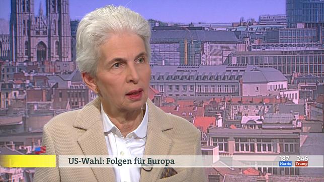 Marie-Agnes Strack-Zimmermann, FDP,  Vorsitzende des Unterausschusses für Sicherheit und Verteidigung des EU-Parlaments