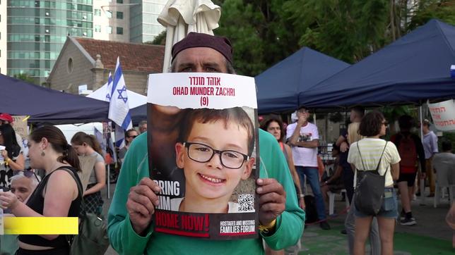 Ohad, 9 Jahre alt, ist in der Gewalt der Hamas