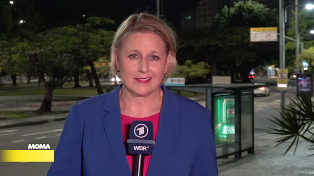 Gudrun Engel, live aus Rio de Janeiro