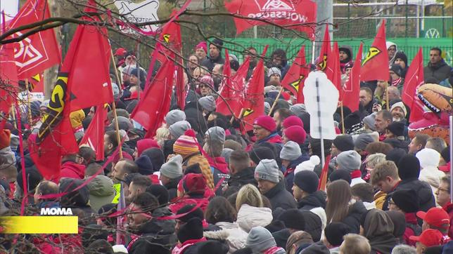 Tarifstreit: Proteste bei Volkswagen 