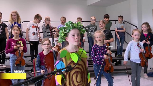 Musik- und Schauspielunterricht an der Freien Grundschule Wernigerode