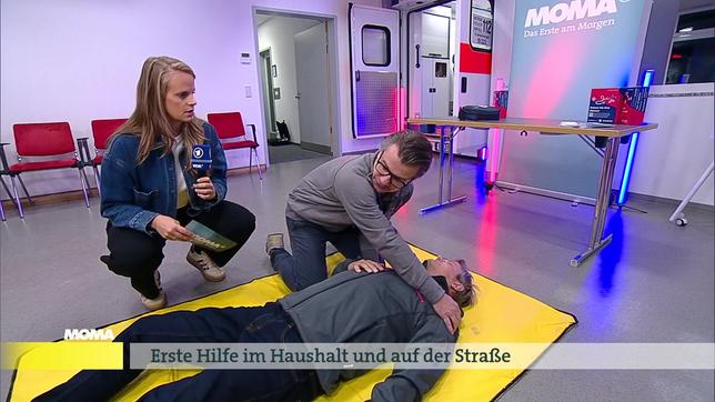 Notfallsanitäter Dennis Bohnen, Erste Hilfe