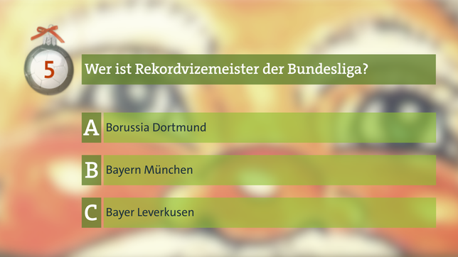 Adventsrätsel: Wer ist Vizerekordmeister der Bundesliga?