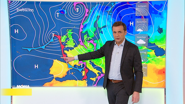 Donald Bäcker, MOMA-Meteorologe