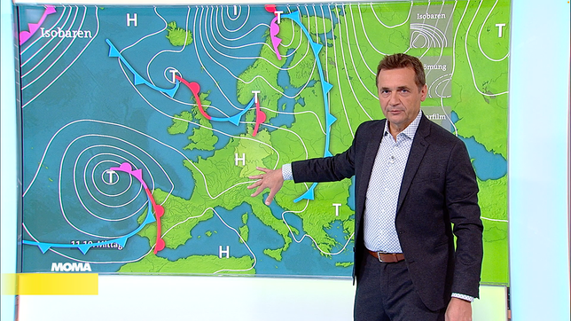 Donald Bäcker, MOMA-Meteorologe