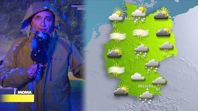 Donald Bäcker live aus der Wettersimulationshalle in Bielefeld