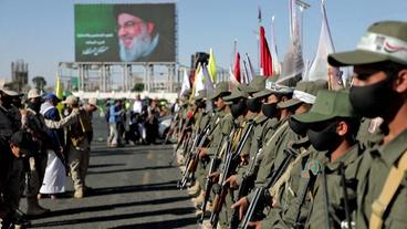 Parade in Gedenken für den getöteten HIsbollah-Anführer Hassan Nasrallah