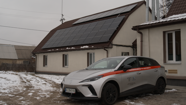 Ukraine: Mit Solarzellen gegen die Energiekrise.