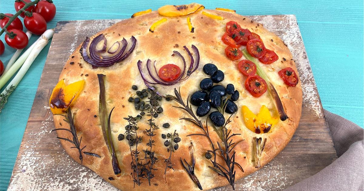 Video: Rezept: Focaccia mit Gemüse - ARD-Buffet - ARD | Das Erste