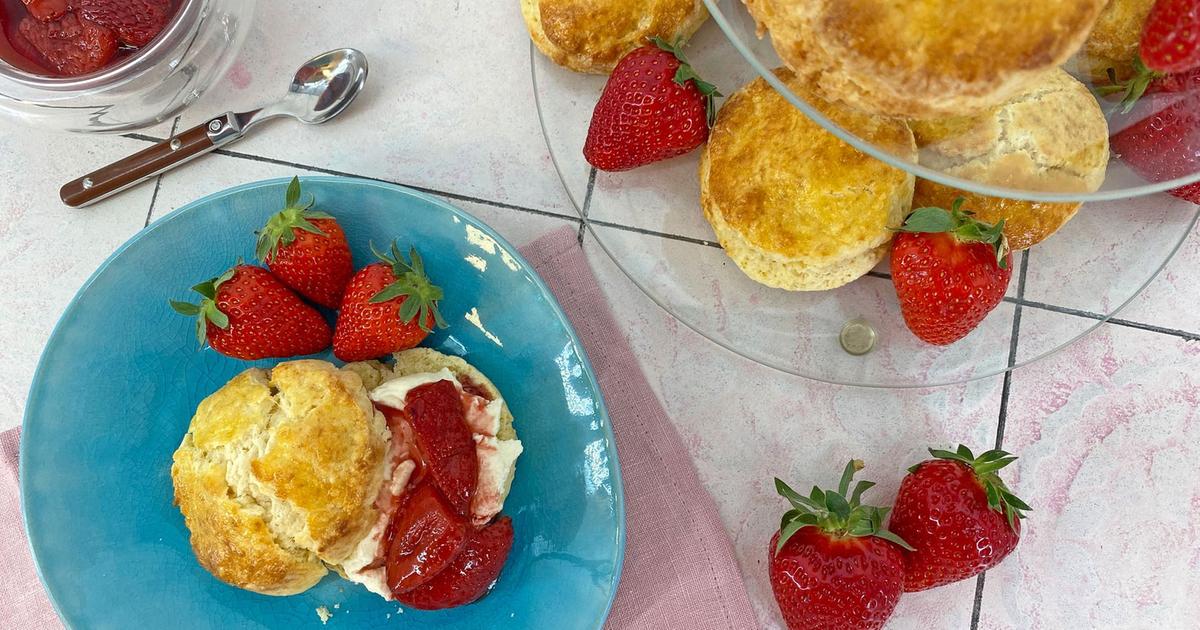 Video: Rezept: Scones mit Clotted... - ARD-Buffet - ARD | Das Erste