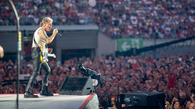 Peter Maffay beim letzten Konzert seiner Abschiedstournee 2024.