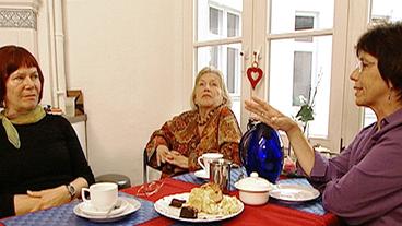 Ingrid, Monika und Brigitte leben zusammen in der Alten-WG