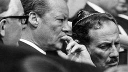 Der deutsche Bundeskanzler Willy Brandt