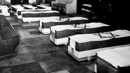 Die sterblichen Überreste der Opfer des arabischen Terroranschlags vom 05.09.1972 auf die israelische Olympia-Mannschaft sind in der Münchner Synagoge aufgebahrt