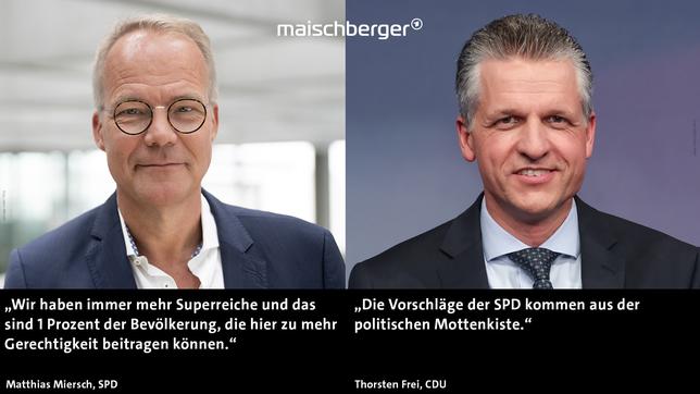 Matthias Miersch und Thorsten Frei