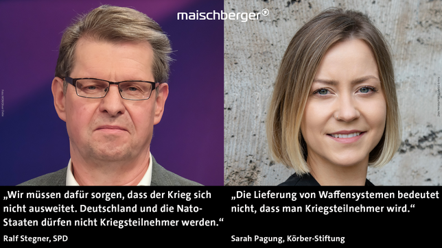 Ralf Stegner und Sarah Pagung