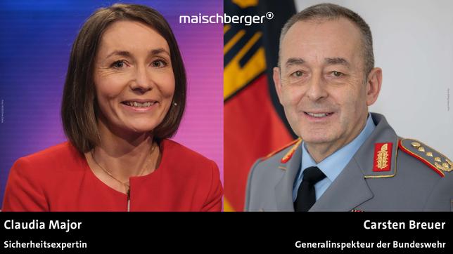 Claudia Major und Carsten Breuer