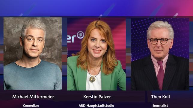 Michael Mittermeier, Kerstin Palzer und Theo Koll (v.l.n.r.)