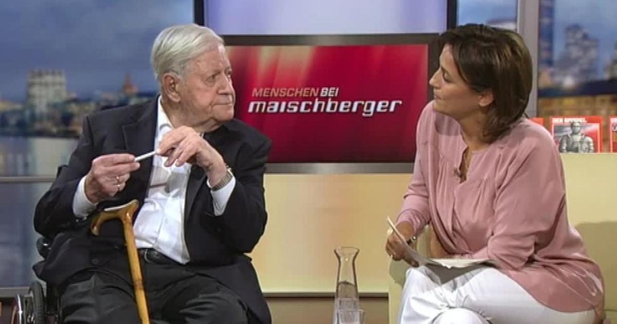 Video: Helmut Schmidt bei Sandra... - Maischberger - ARD ...