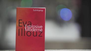 Buchcover mit Schrift "Explosive Moderne" von Eva Illouz