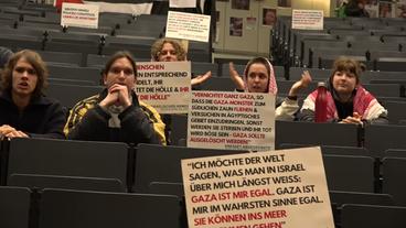 Pro-palästinensische Proteste an deutschen Hochschulen: eine Reaktion auf den Krieg zwischen Israel und der Hamas und seine Folgen.